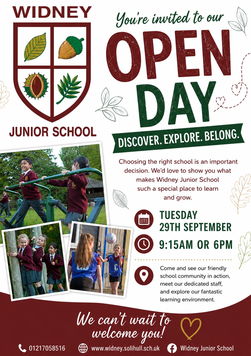 Open Day 2026 Open Day 2026